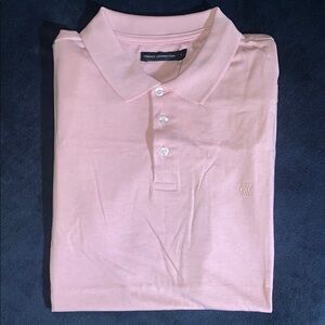 French Connection Soft Pink Polo Shirt